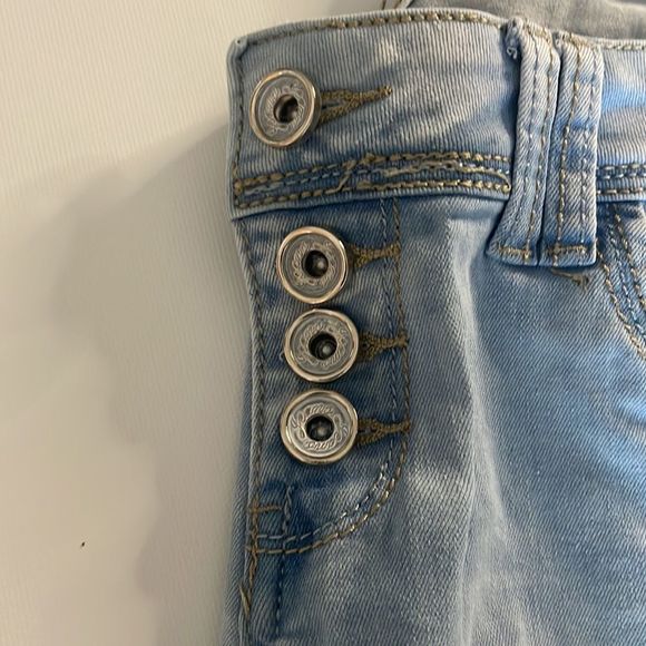 G-smack denim size medium 38 Light blue and white wash super distressed - Picture 3 of 8